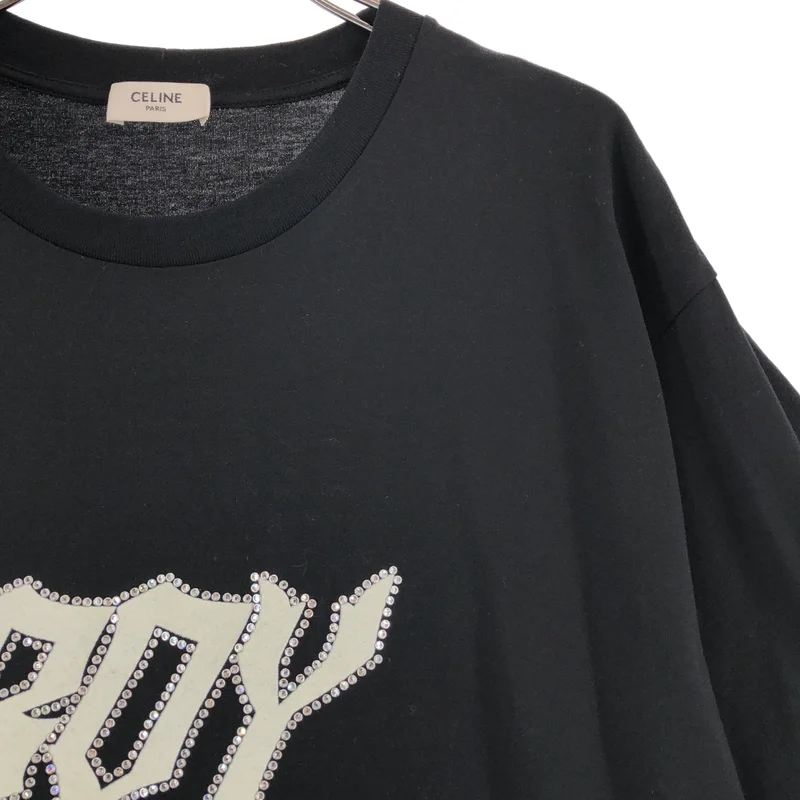 CELINE / セリーヌ | Studded Boy Doll T-Shirt ロゴカットソー | S | メンズ