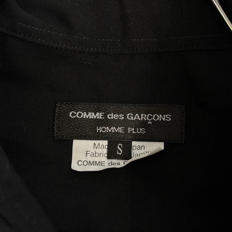 COMME des GARCONS HOMME PLUS / コムデギャルソンオムプリュス | 2020AW | ポリエステル タータンチェック レイヤードスリーブ シャツ | S | メンズ