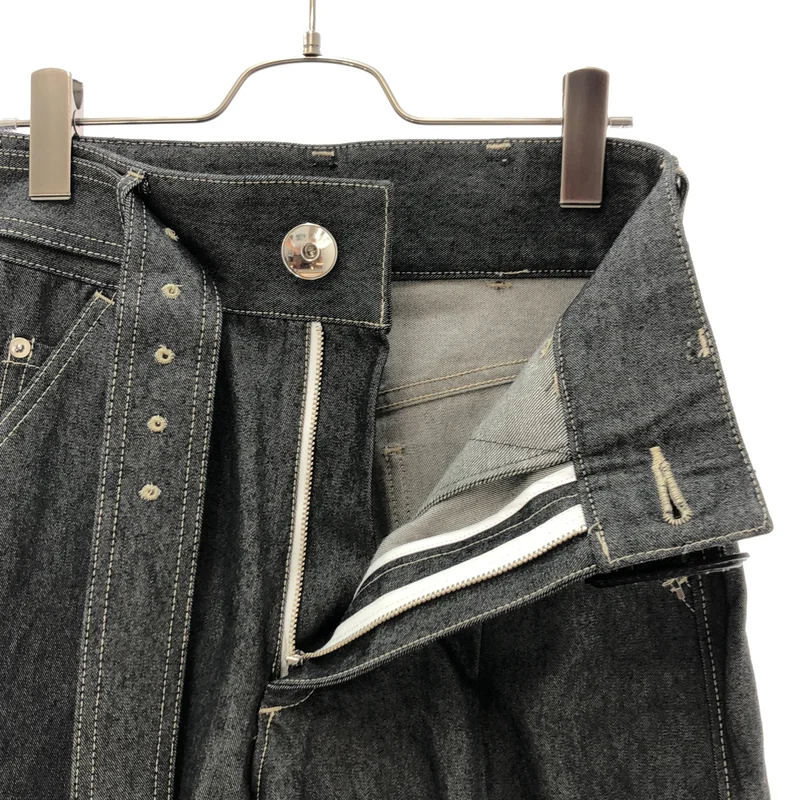 THE RERACS / ザリラクス | 2025SS | THE BELTED WIDE DENIM /  ベルテッド ワイドデニムパンツ | 36 | レディース
