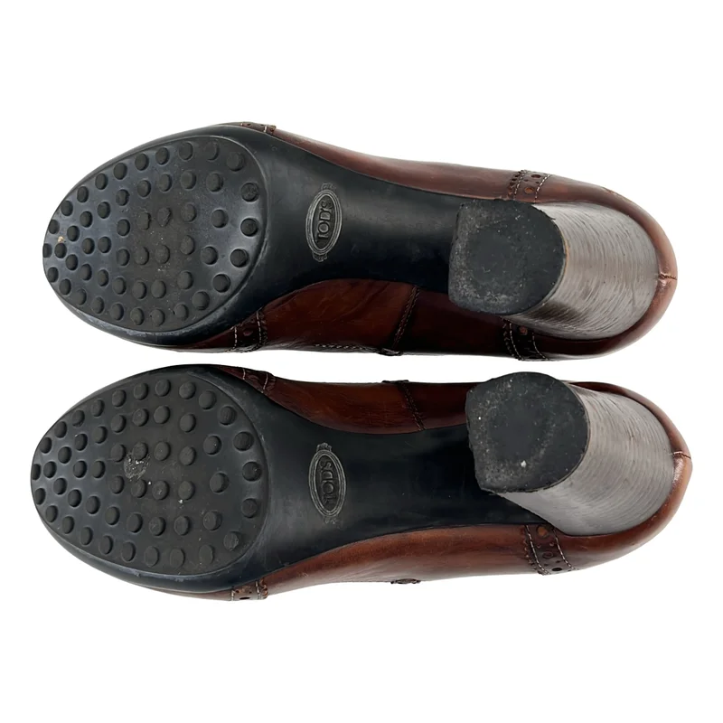 TOD'S / トッズ | タッセル ヒールパンプス | 35 1/2 | レディース
