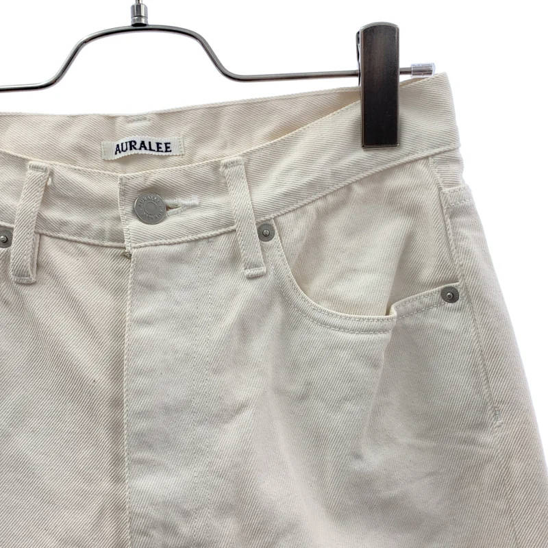 AURALEE / オーラリー | HARD TWIST DENIM 5P PANTS デニムパンツ | 26 | レディース
