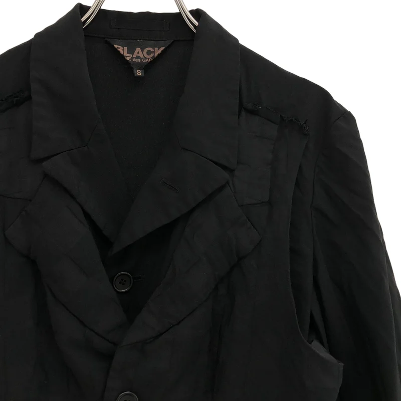 BLACK COMME des GARCONS / ブラックコムデギャルソン | 2020SS | ドッキング ジャケット 1E-J035 | S | レディース