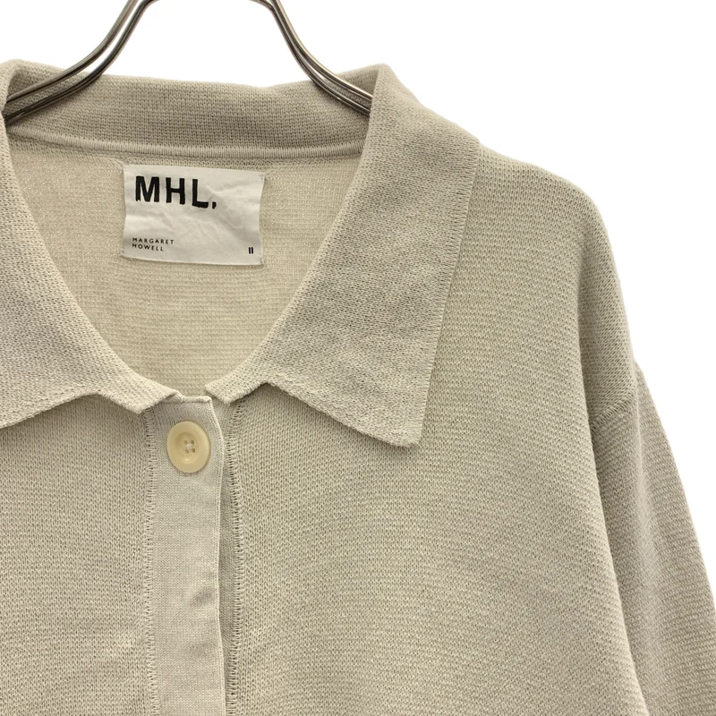 MHL. / エムエイチエルマーガレットハウエル | WORN DRY COTTON RIB カーディガン | 2 | レディース