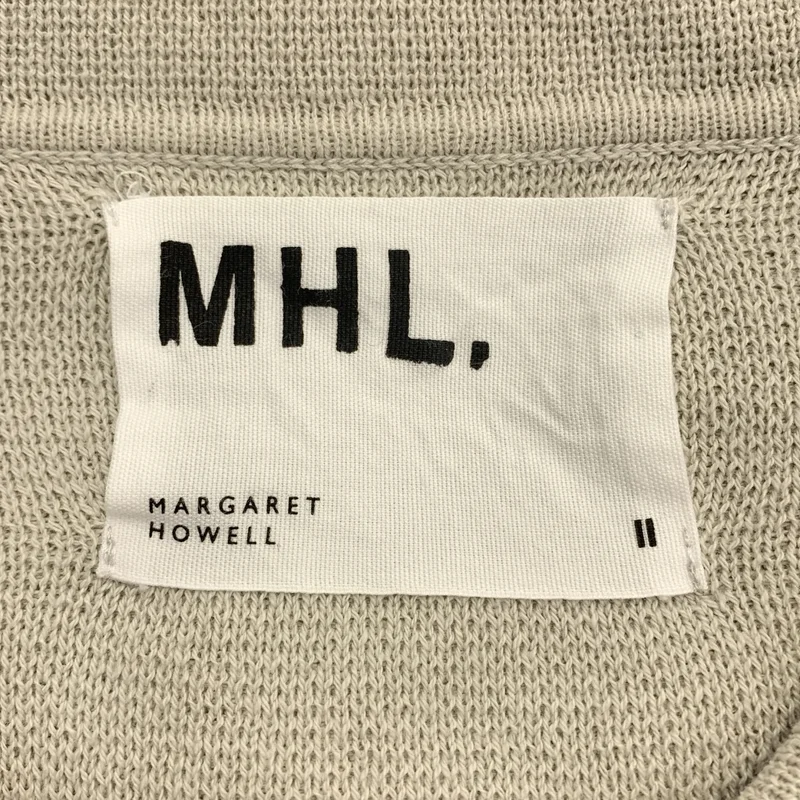 MHL. / エムエイチエルマーガレットハウエル | WORN DRY COTTON RIB カーディガン | 2 | レディース