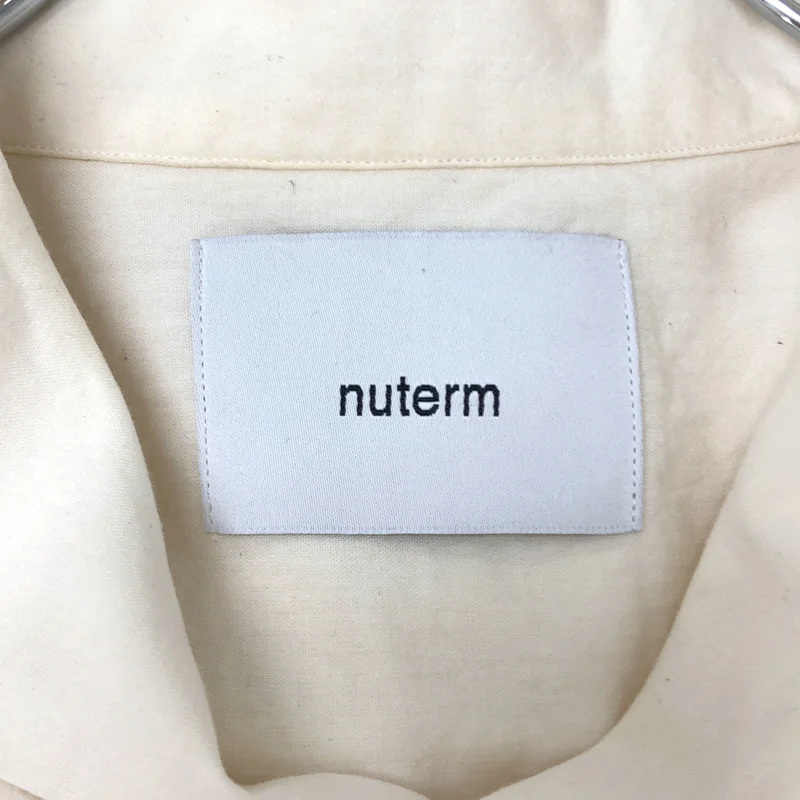 nuterm / ニューターム | コットン オーバーシルエット シャツ | S | メンズ