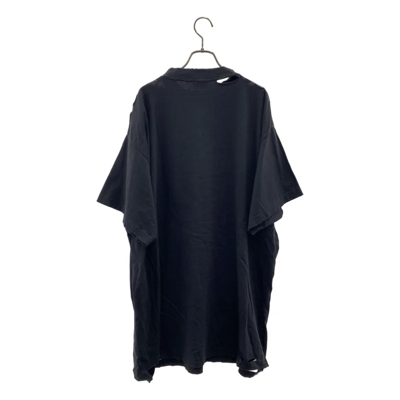 BALENCIAGA / バレンシアガ | 2024AW | Planet Earth Oversized Tee ダメージ加工 Tシャツ | 3 | メンズ