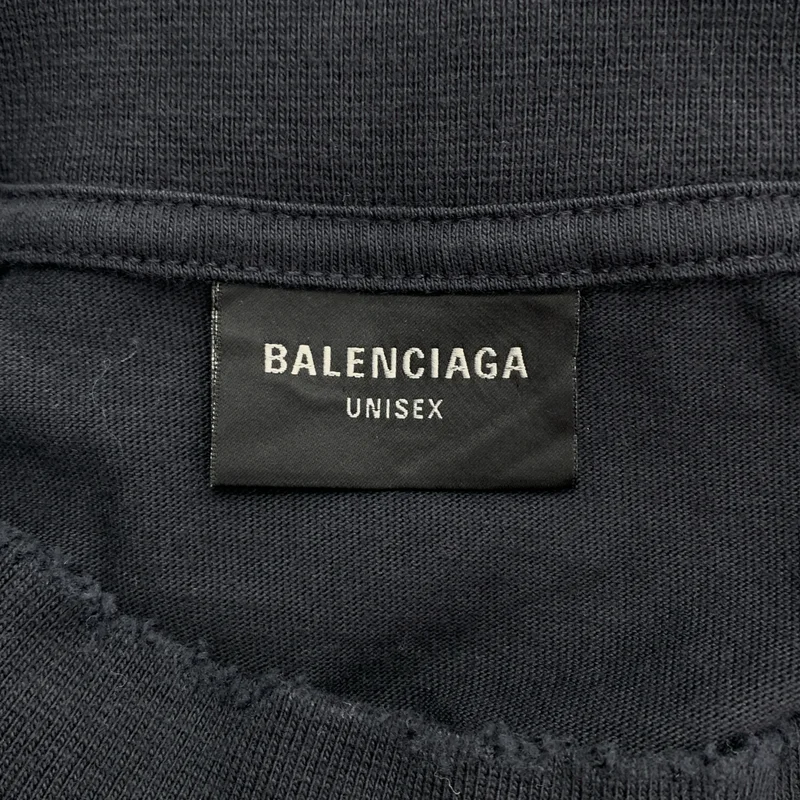 BALENCIAGA / バレンシアガ | 2024AW | Planet Earth Oversized Tee ダメージ加工 Tシャツ | 3 | メンズ