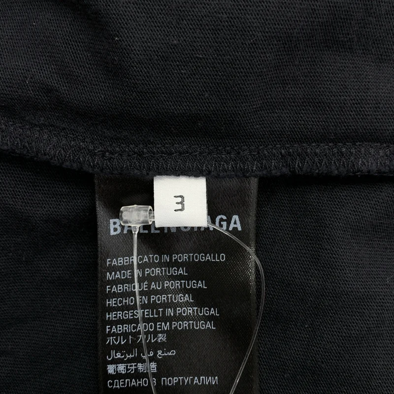 BALENCIAGA / バレンシアガ | 2024AW | Planet Earth Oversized Tee ダメージ加工 Tシャツ | 3 | メンズ