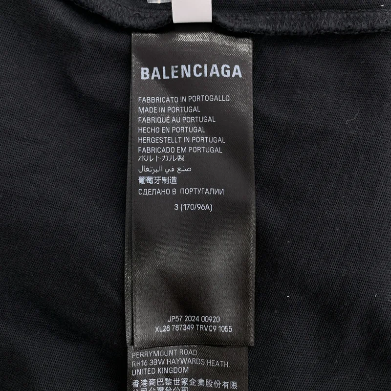 BALENCIAGA / バレンシアガ | 2024AW | Planet Earth Oversized Tee ダメージ加工 Tシャツ | 3 | メンズ