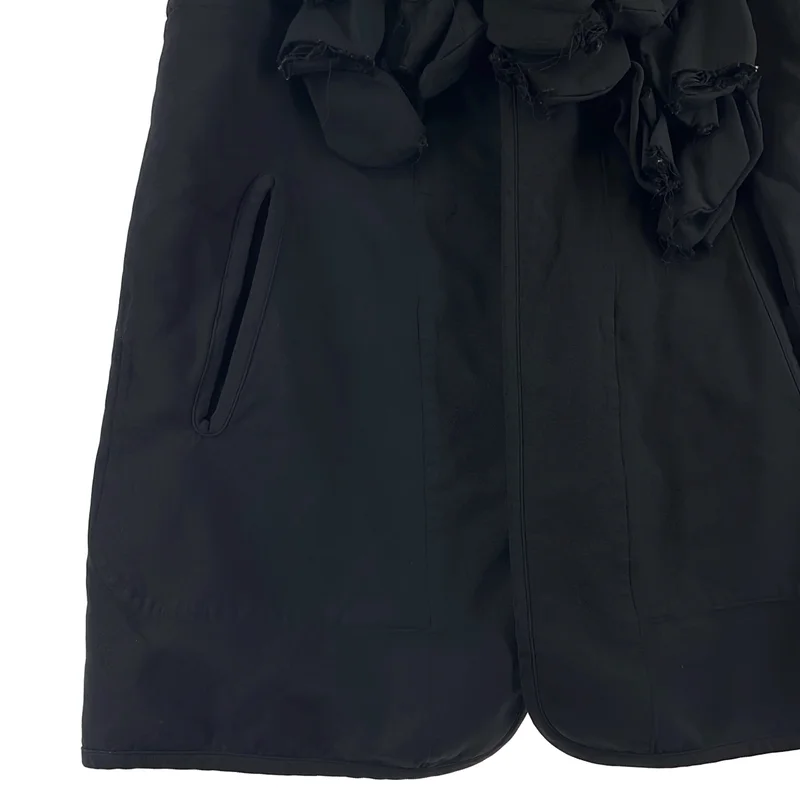 COMME des GARCONS / コムデギャルソン | 2017AW | ポリエステル 製品加工 モチーフドッキング ベスト | M | レディース
