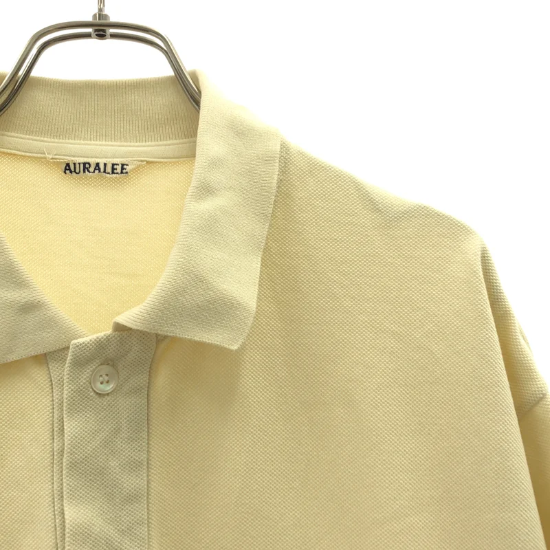 AURALEE / オーラリー | SUPER FINE COTTON PIQUE BIG POLO / ポロシャツ カットソー | 4 | メンズ