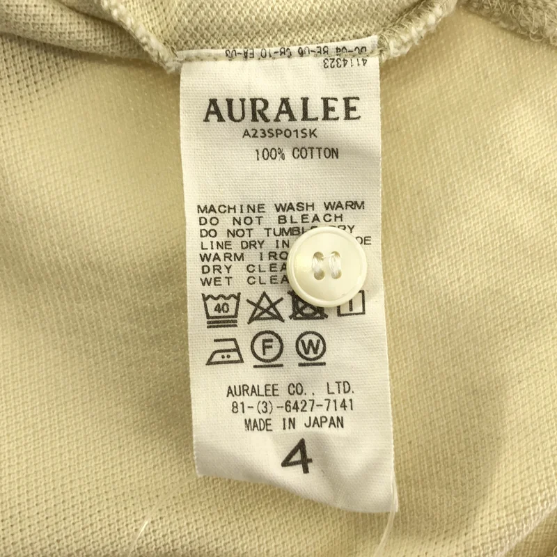 AURALEE / オーラリー | SUPER FINE COTTON PIQUE BIG POLO / ポロシャツ カットソー | 4 | メンズ