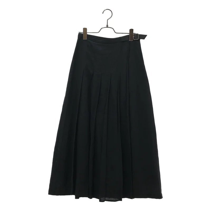 Max Mara / マックスマーラ | リネン サイドベルトスカート | 36 | レディース