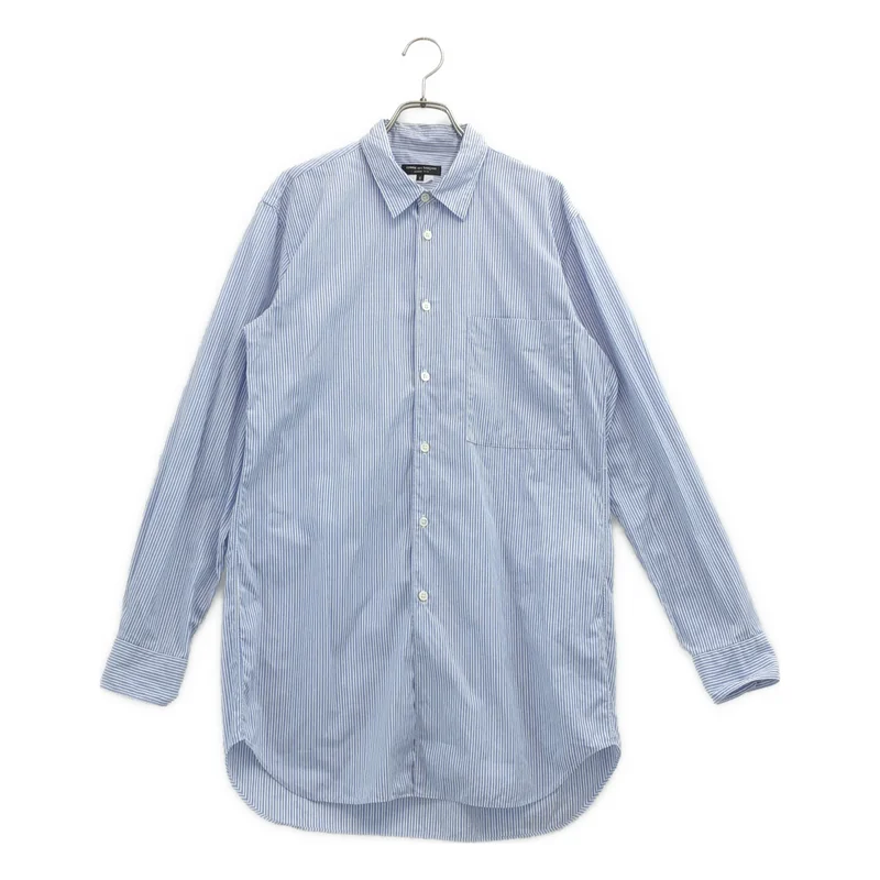 COMME des GARCONS HOMME PLUS / コムデギャルソンオムプリュス | コットン ストライプ レギュラーカラーシャツ | S | メンズ