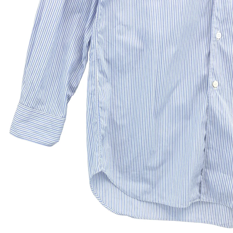 COMME des GARCONS HOMME PLUS / コムデギャルソンオムプリュス | コットン ストライプ レギュラーカラーシャツ | S | メンズ