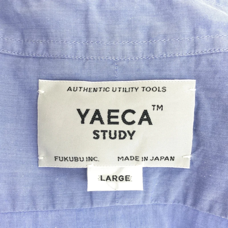 YAECA STUDY / ヤエカスタディー | スナップ シャツ_長袖 | L | メンズ