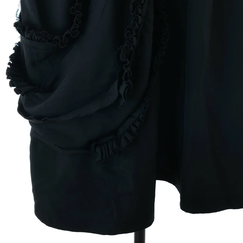 COMME des GARCONS / コムデギャルソン | 2015SS | 薔薇と血 フリル アシンメトリーワンピース |