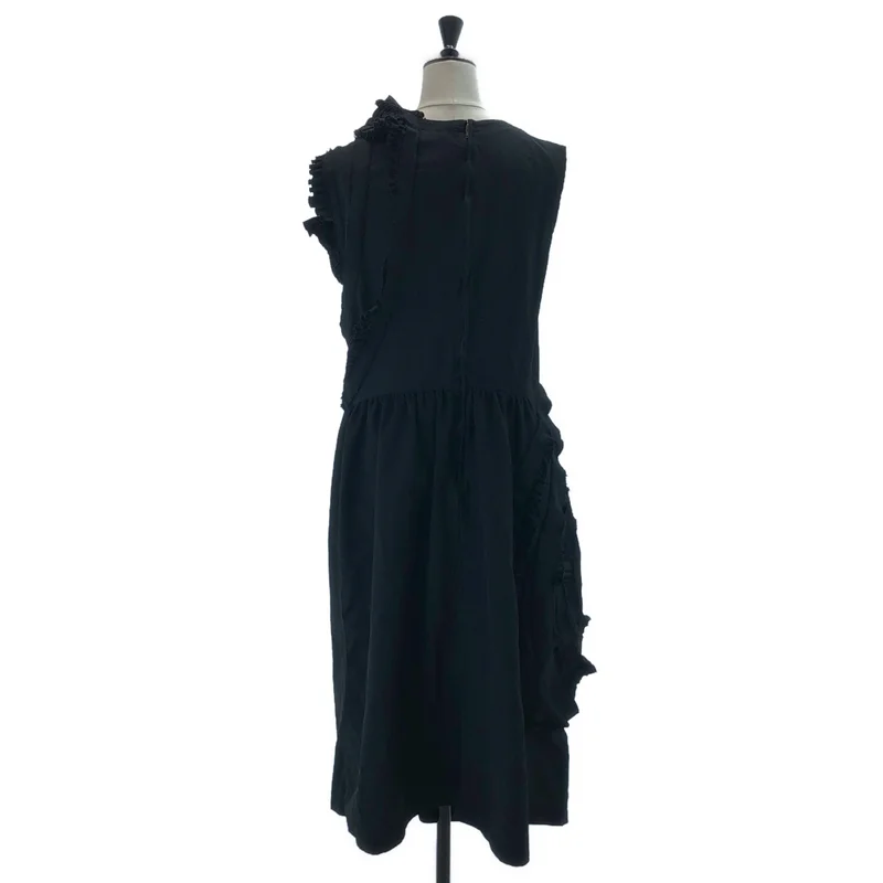 COMME des GARCONS / コムデギャルソン | 2015SS | 薔薇と血 フリル アシンメトリーワンピース |