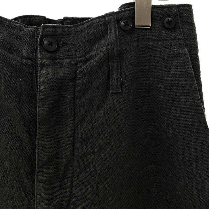 ​NIGEL CABOURN / ナイジェルケーボン | リネン ピンオックス フレンチワークパンツ | 32 | メンズ