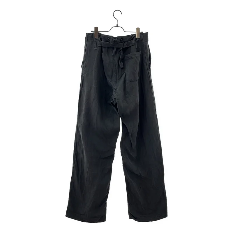​NIGEL CABOURN / ナイジェルケーボン | リネン ピンオックス フレンチワークパンツ | 32 | メンズ