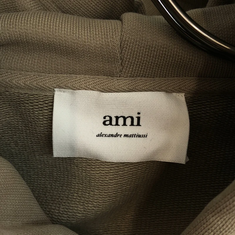 AMI Alexandre Mattiussi / アミ・アレクサンドルマテュッシ | ロゴエンブロイダリー ジップアップパーカー | M | メンズ
