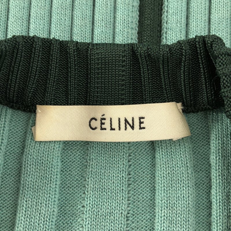 CELINE / セリーヌ | リブ ニット_長袖 2 3DA2/7261 | M | レディース
