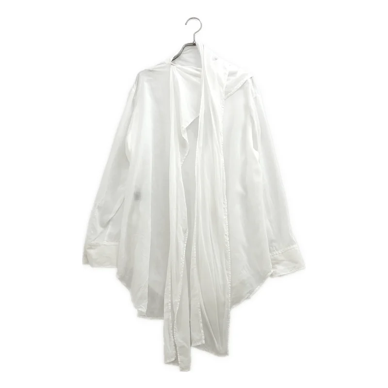 YOHJI YAMAMOTO / ヨウジヤマモト | 2023SS | collections アシンメトリー シャツ FZ-B61-202 | 1 | レディース