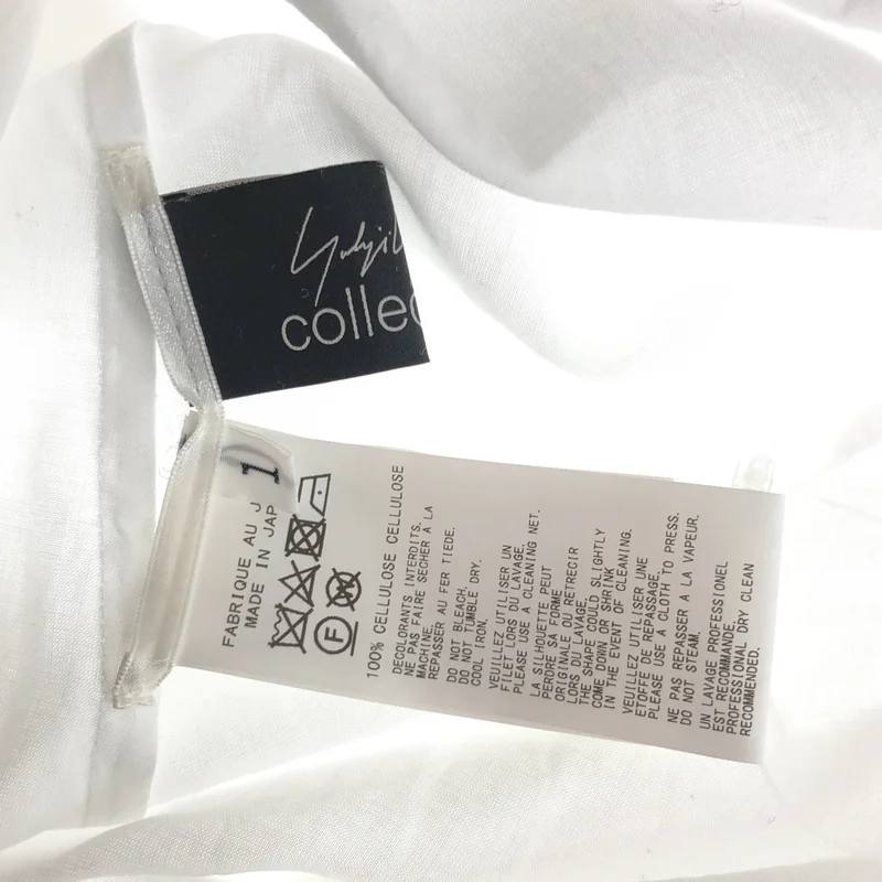 YOHJI YAMAMOTO / ヨウジヤマモト | 2023SS | collections アシンメトリー シャツ FZ-B61-202 | 1 | レディース