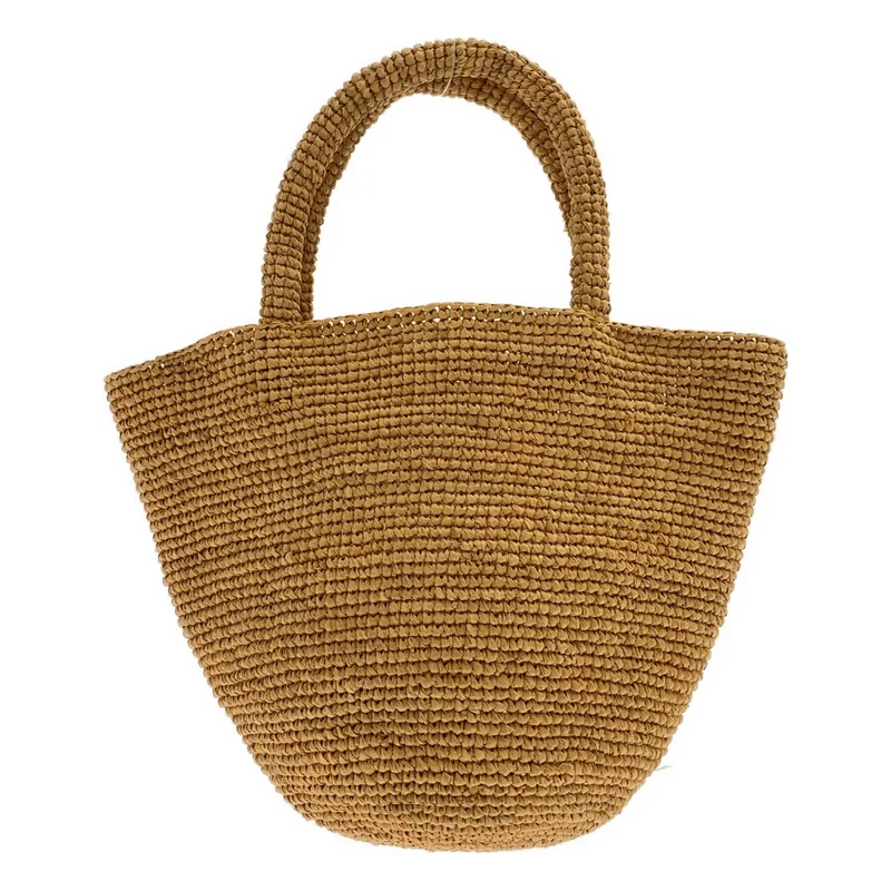 Sans Arcidet / サンアルシデ | KAPITY MA SMALL RAFFIA TOTE BAG ハンドバッグ |