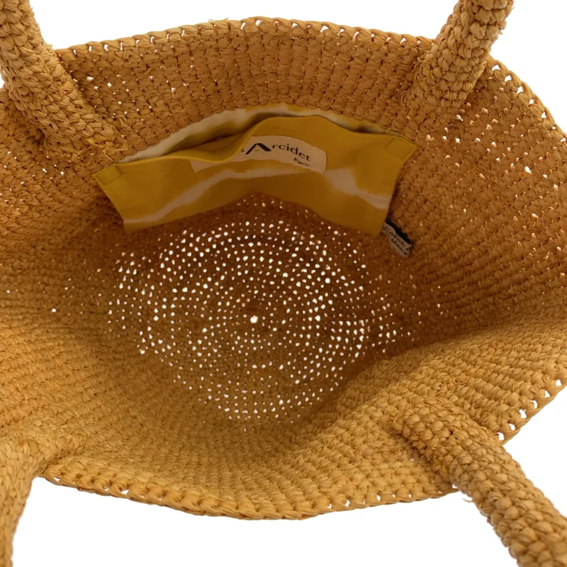 Sans Arcidet / サンアルシデ | KAPITY MA SMALL RAFFIA TOTE BAG ハンドバッグ |