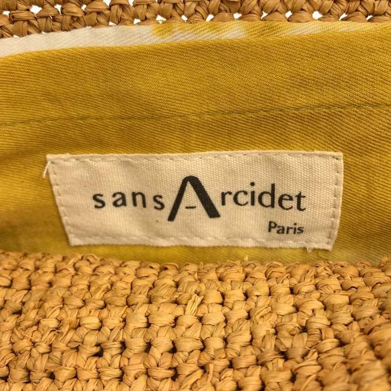 Sans Arcidet / サンアルシデ | KAPITY MA SMALL RAFFIA TOTE BAG ハンドバッグ |