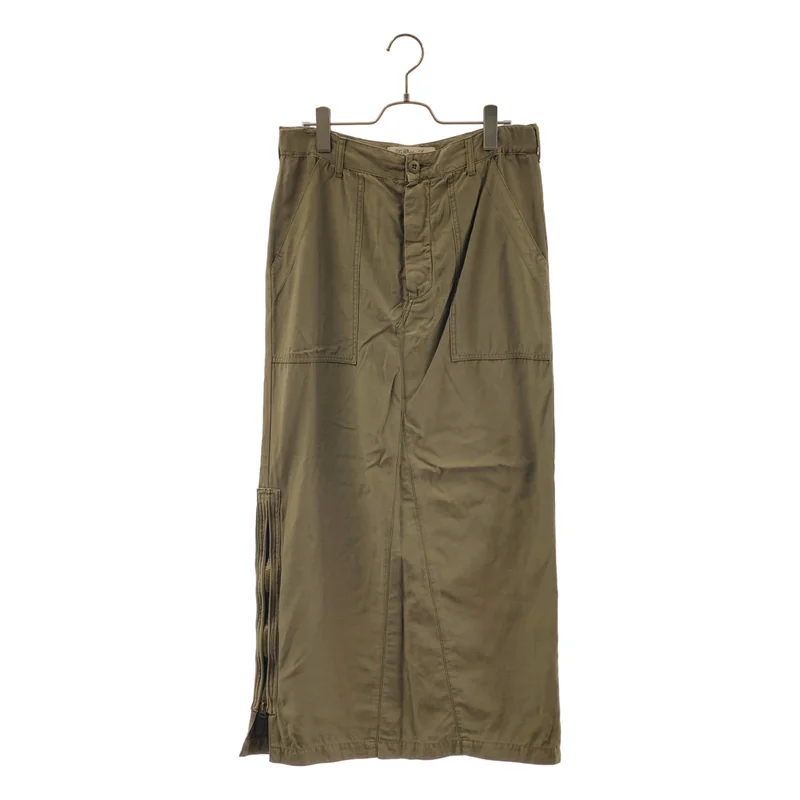 REMI RELIEF / レミレリーフ | Military Maxi Skirt ミリタリースカート | M | レディース