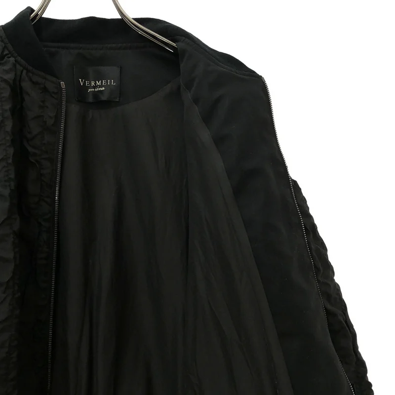 VERMEIL par iena / ヴェルメイユパーイエナ | ワッシャー フルジップ ブルゾン ジャケット |