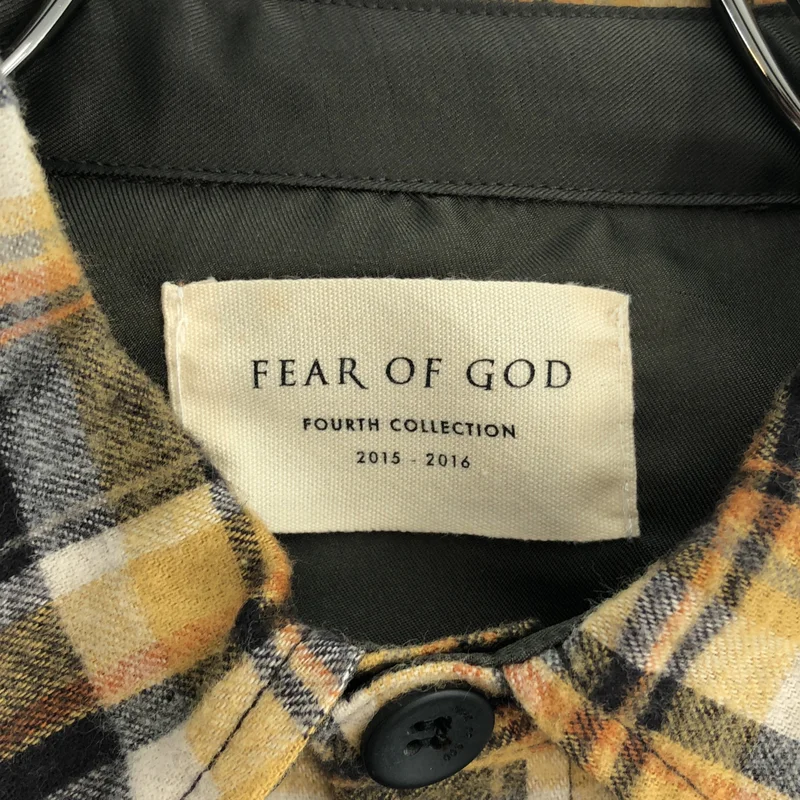 FEAR OF GOD / フィアオブゴッド | 2016AW | 4th コットン チェック Wポケット ネルシャツ | M | メンズ