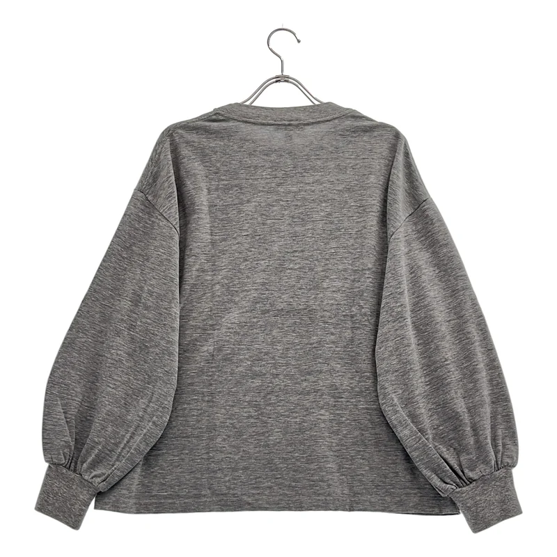 HYKE / ハイク | コットン混 ボリュームスリーブTシャツ | 1 | レディース