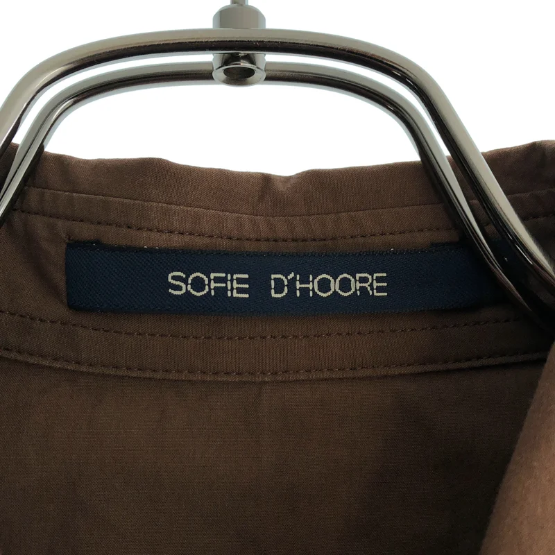 SOFIE D'HOORE / ソフィードール | コットン シャツ_長袖 27-11-54-11006 | 36 | メンズ