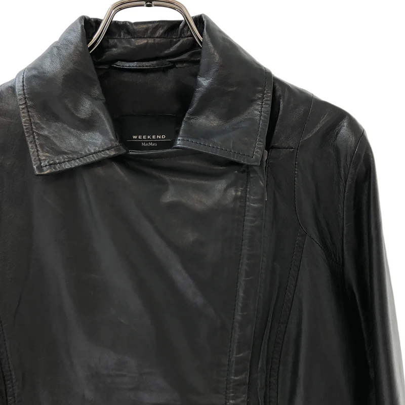 WEEKEND MAX MARA / ウィークエンドマックスマーラ | レザージャケット 54460139070 | 42 | レディース