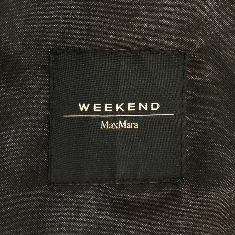WEEKEND MAX MARA / ウィークエンドマックスマーラ | レザージャケット 54460139070 | 42 | レディース