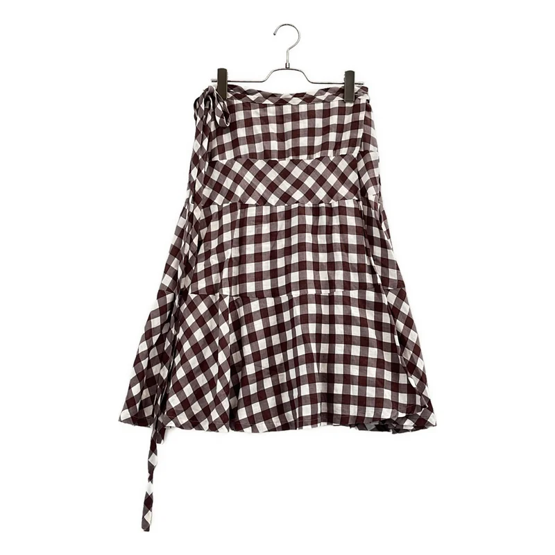 tricot COMME des GARCONS / トリココムデギャルソン | 2009SS | リネン ギンガムチェック ラップスカート |