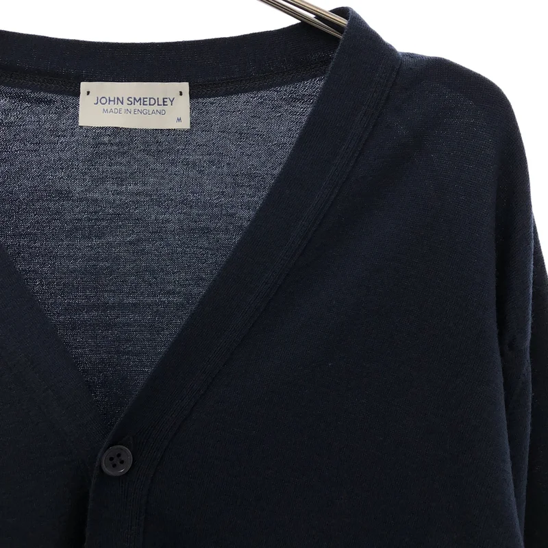 JOHN SMEDLEY / ジョンスメドレー | エクストラファイン メリノウール ニットカーディガン | M | メンズ