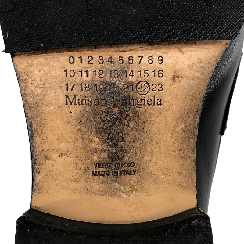 Maison Margiela / メゾンマルジェラ | 2021AW | Tabi タビ レザー コインローファー | 43 | メンズ