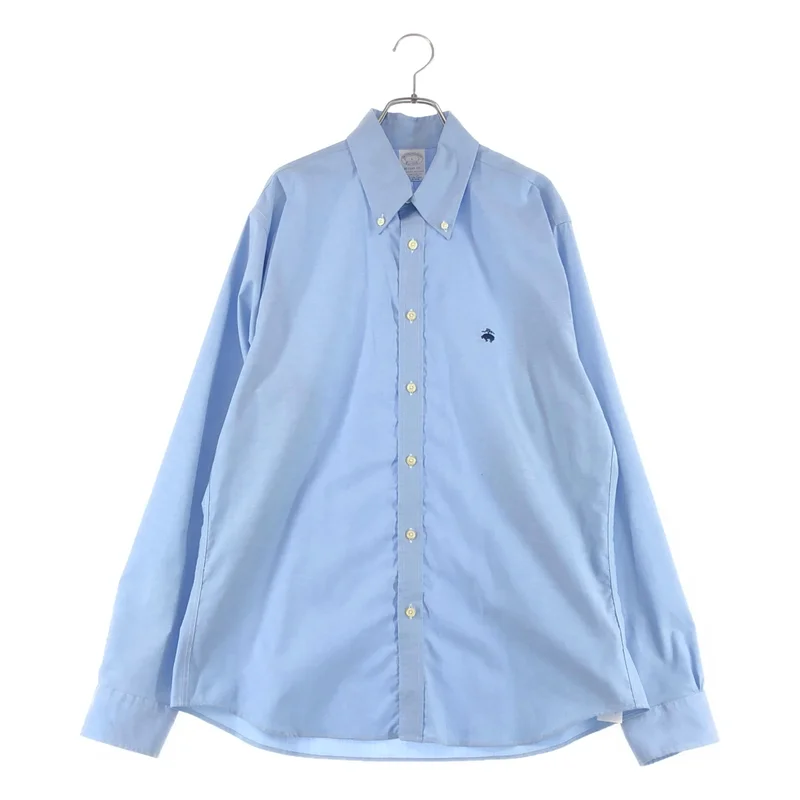 BROOKS BROTHERS / ブルックスブラザーズ | コットン 刺しゅう オックスフォードシャツ | L | メンズ