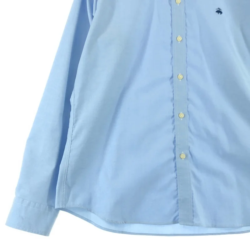 BROOKS BROTHERS / ブルックスブラザーズ | コットン 刺しゅう オックスフォードシャツ | L | メンズ