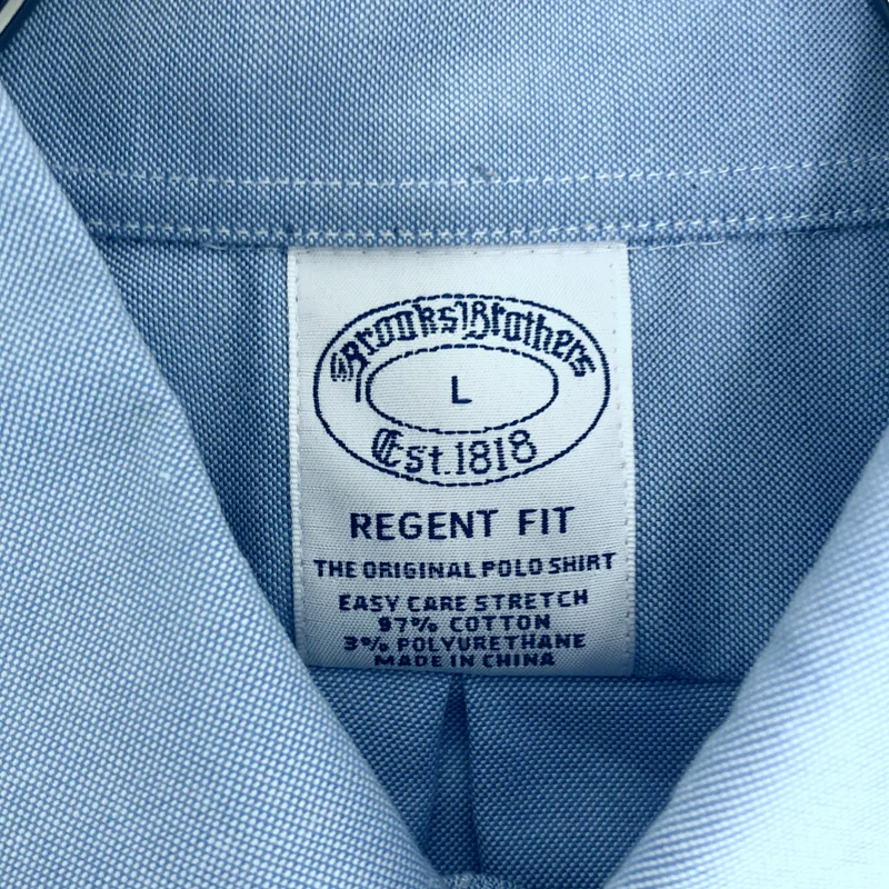 BROOKS BROTHERS / ブルックスブラザーズ | コットン 刺しゅう オックスフォードシャツ | L | メンズ