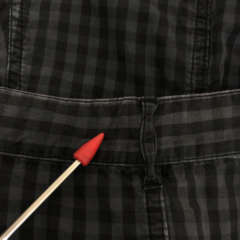 BLACK COMME des GARCONS / ブラックコムデギャルソン | 2009SS | コットン チェック サルエル ショートパンツ | S | メンズ