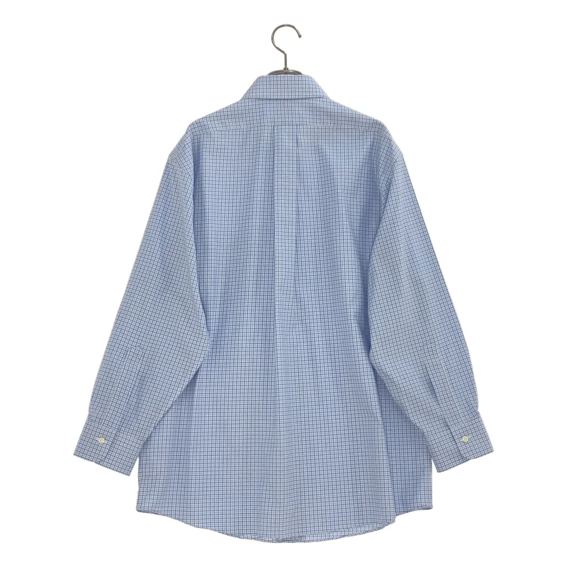 BROOKS BROTHERS / ブルックスブラザーズ | ノンアイロン スーピマコットンストレッチ ロイヤルオックスフォード チェック ドレスシャツ Regular Fit | 16-31 | メンズ