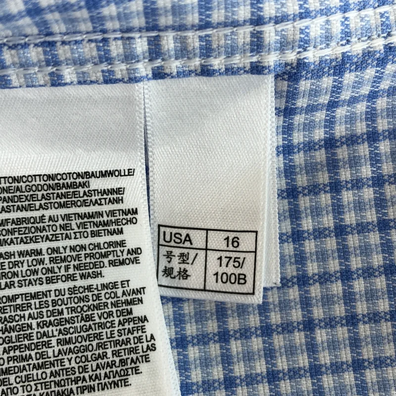 BROOKS BROTHERS / ブルックスブラザーズ | ノンアイロン スーピマコットンストレッチ ロイヤルオックスフォード チェック ドレスシャツ Regular Fit | 16-31 | メンズ