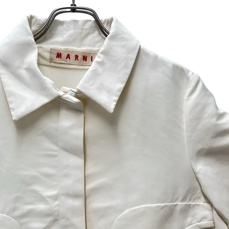 MARNI / マルニ | コットン スナップボタン ジャケット | 40 | レディース