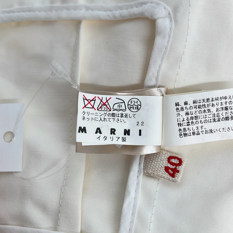 MARNI / マルニ | コットン スナップボタン ジャケット | 40 | レディース