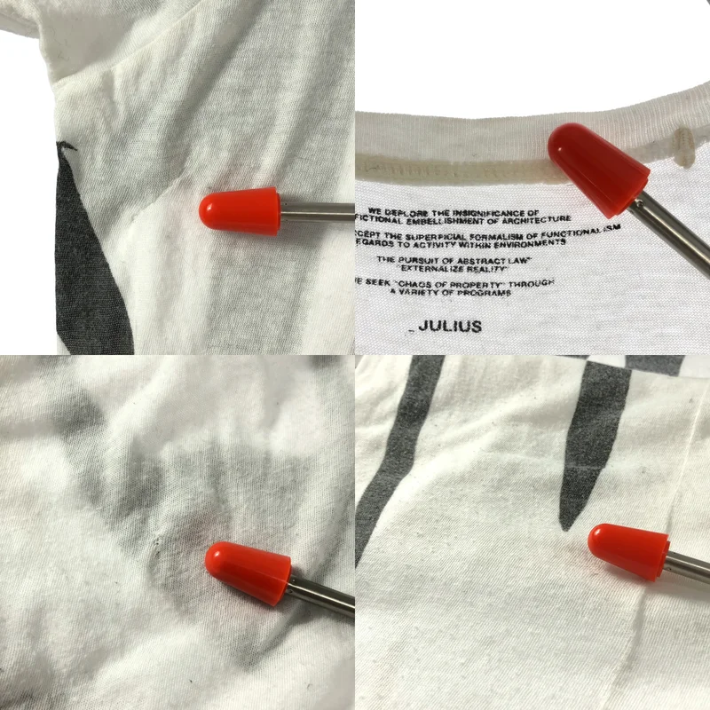 MA_JULIUS / エムエーユリウス | グラフィックプリント ロングTシャツ | 2 | メンズ